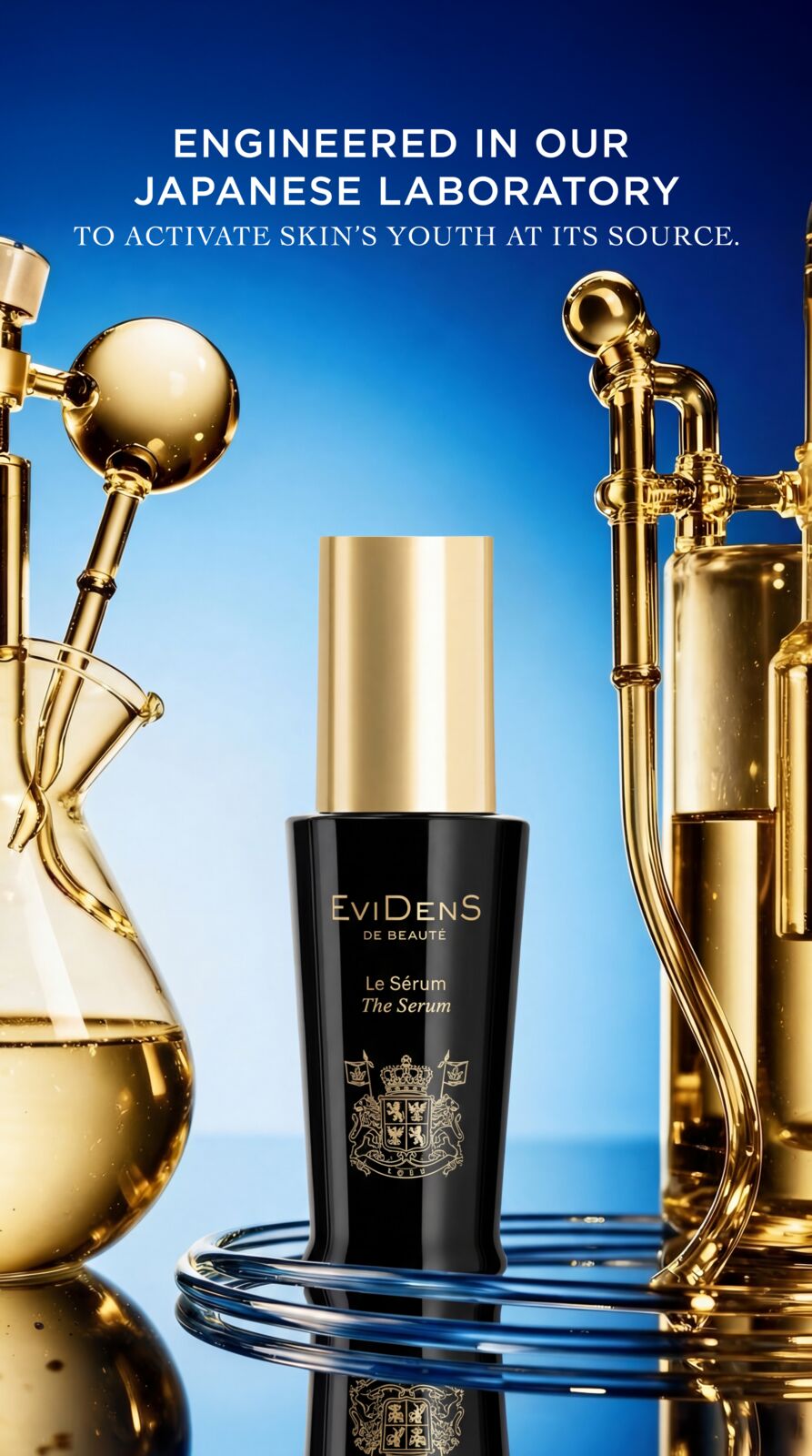 Evidens de Beauté — laboratory effect, scientific proof